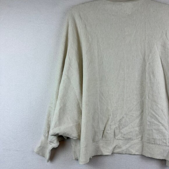 NWT Anthropologie Akemi + Kin Cream Cardigan One Size Balloon Lagenlook Casual - Picture 6 of 8